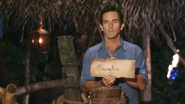 Jeff Probst reveals Russell's vote for Danielle.