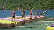 The castaways before the challenge.