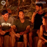Gavin at Brawn's first Tribal Council.