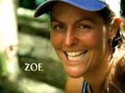 Zoe in the intro of Survivor: Marquesas.