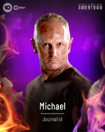 Michael's promotional poster.