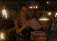 Amber casts her last vote.