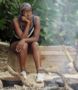 Stephannie at the Raro camp.