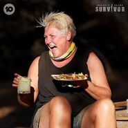 Rachel enjoying the taco reward.