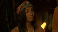 Gonzalez at her only Tribal Council.
