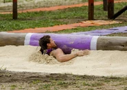 Alec competes in the Reward/Immunity Challenge, Matchbox 25.