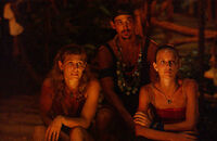 Jenna L. annoyed with Jeff Probst at her last Tribal Council.