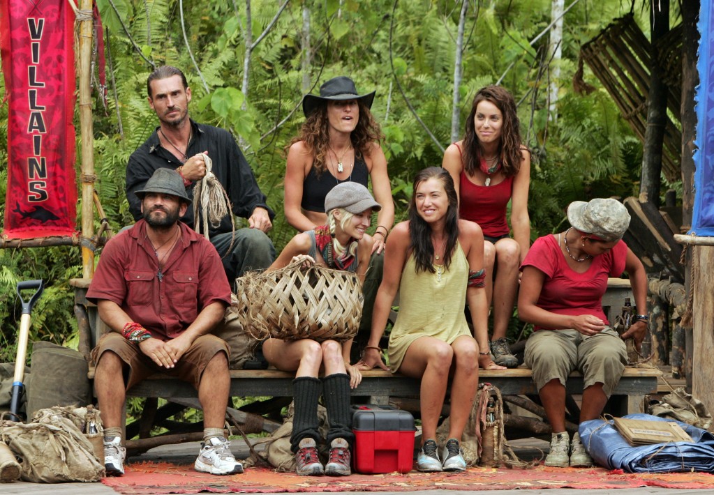 Russell Hantz, Parvati Shallow, and Danielle... 