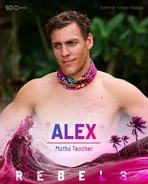 Alex's promotional poster.