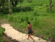 Mikayla leaving the game.