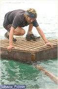 Jon competes in the Final Immunity Challenge, Set Adrift.