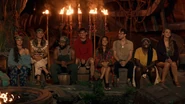 Lewatu at their fourth Tribal Council.