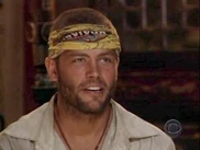 Aaron at his last Tribal Council.