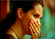 Leslie's second motion shot in the opening.