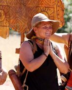 Rachel at her last challenge.