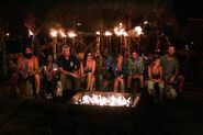 Heroes at their second Tribal Council.