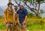 Joël wins individual immunity.