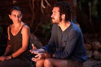 The Final Two of Champions v Contenders (2019) at the Final Tribal Council.