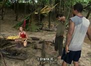 Courtney confronting Bobby about the missing Wine.