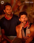 Gavin at Brawn's second Tribal Council.