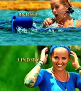 Lindsey's shots at the opening.