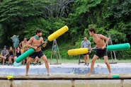Jaguares competes in the fifteenth Immunity Challenge.