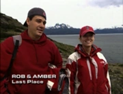 Rob and Amber eliminated from The Amazing Race: All-Stars.