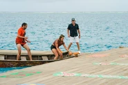 Taku competing in Beyond the Tuna.