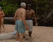 Gervase fighting with B.B..