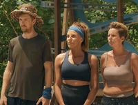 The Final Three of Robinson 2023 before the final challenge.