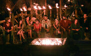 The Villains at their second Tribal Council.