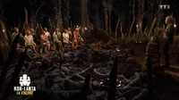 Koh-Lanta: La Légende Tribal Council.