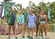 Luzon tribe before the Immunity Challenge