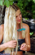 Christa as a member of the merged tribe Balboa.