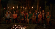 Orkun at Tribal Council.