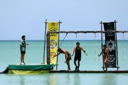Los Otros competing in the ninth Individual Immunity Challenge.