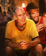 Dan at Tribal Council.