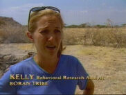 Kelly Goldsmith as a member of Boran.