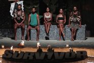 The Merged Tribe at their last Tribal Council.