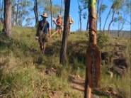 Mitchell's torch at the Rites of Passage.