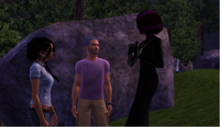 Vanessa, Noctourne and Tim try to make a plan.