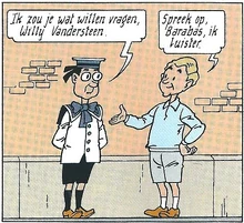 De Jonge Barabas met Willy Vandersteen