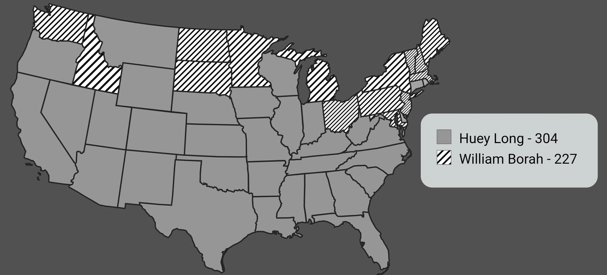 1936 United States Presidential Election SV Mock Election History