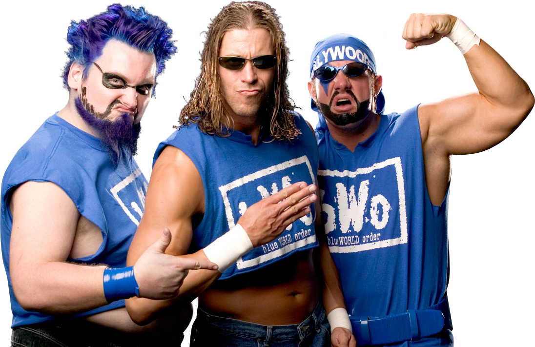 Blue Meanie - Blue World Order bWo Wrestling T-shirt