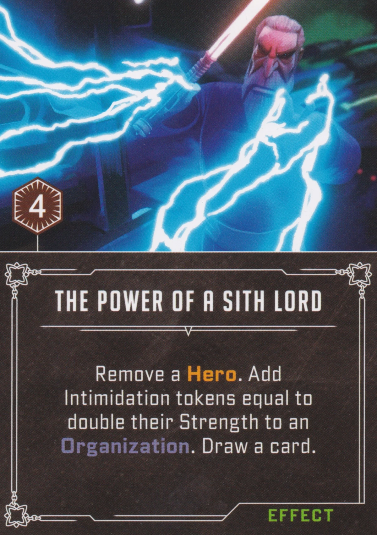 The Power of a Sith Lord | Star Wars Villainous Wiki | Fandom
