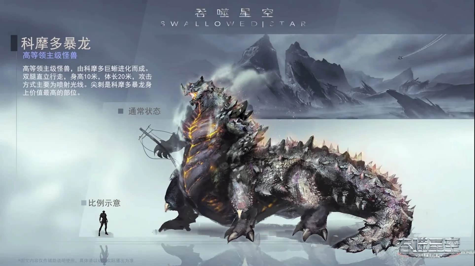 Komodo Dragon T-Rex | Swallowed Star Wiki | Fandom