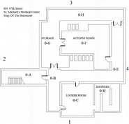 Map of the basement.