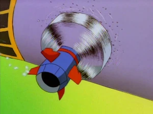 Cookie-cutter missile