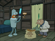 Bender lightsaber