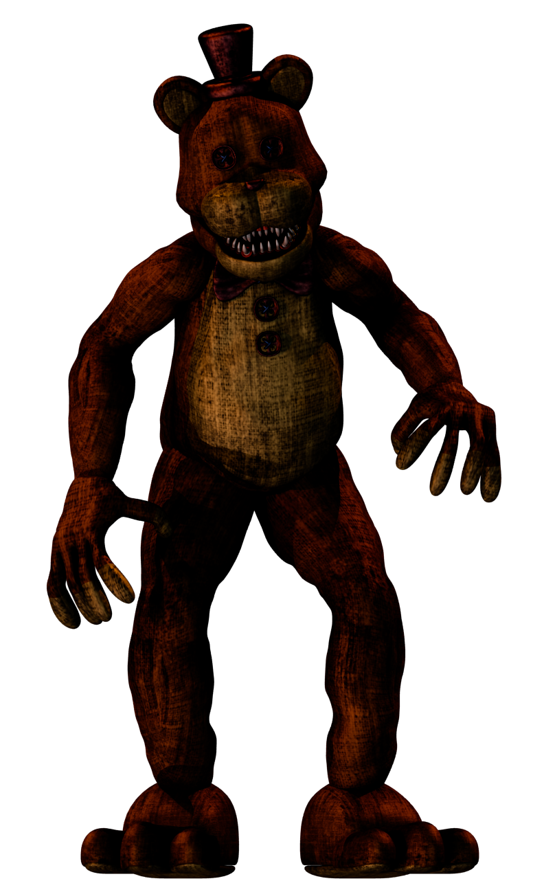 Real Nightmare Fredbear Animatronic Showcase 